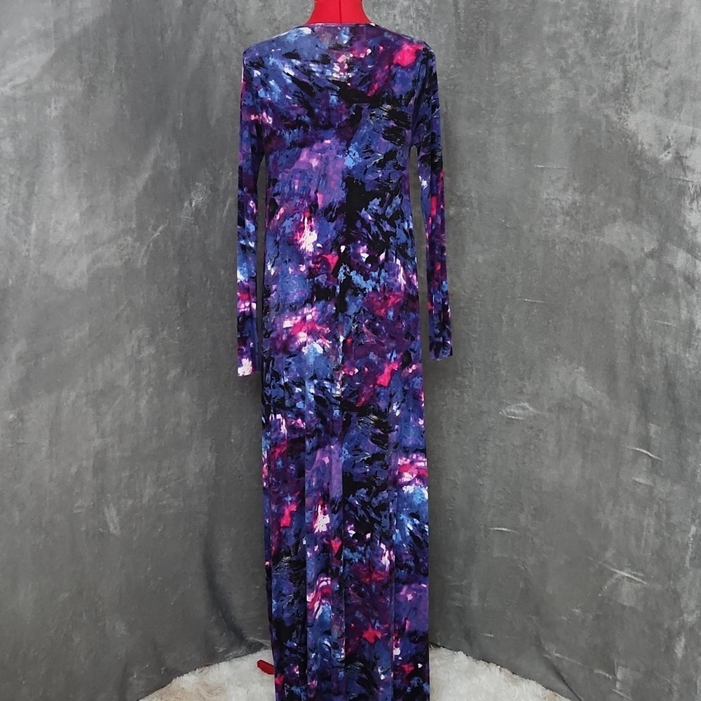 Rachel Pally long sleeved Kaftan dress in purple size XS - Picture 5 of 10
